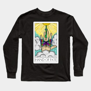 "Hand Of Fate" tarot card Long Sleeve T-Shirt